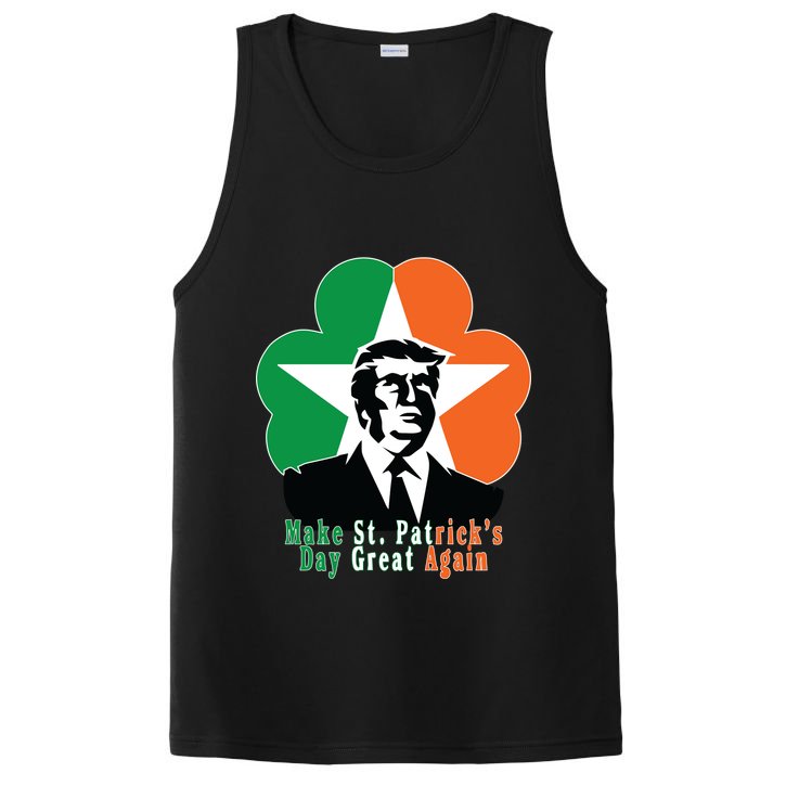 Make St. Patrick's Day Great Again PosiCharge Competitor Tank