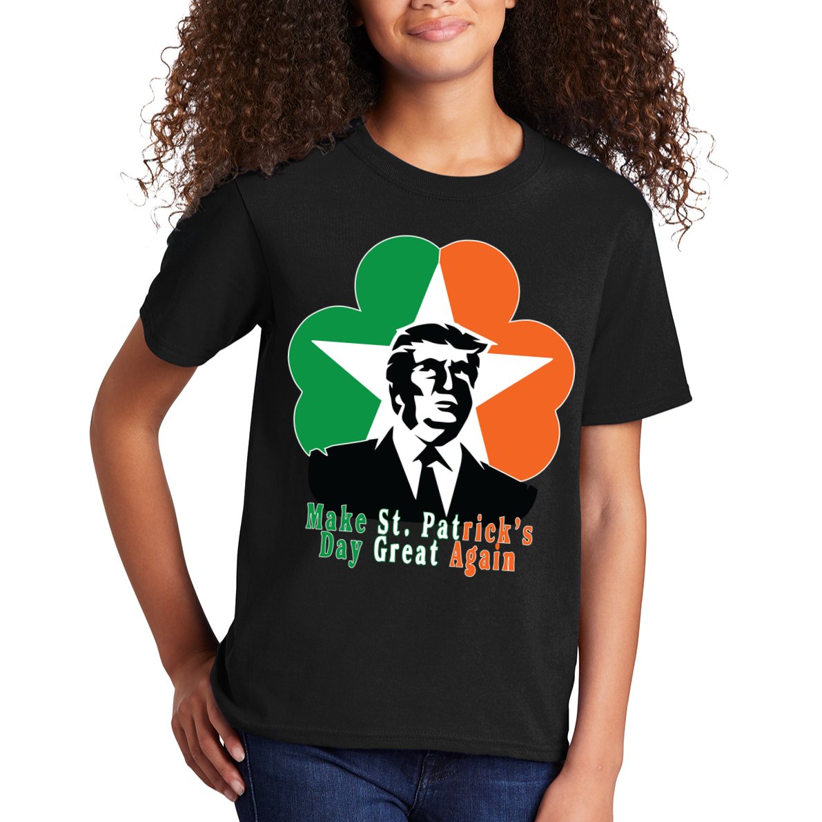 Make St. Patrick's Day Great Again Kids T-Shirt