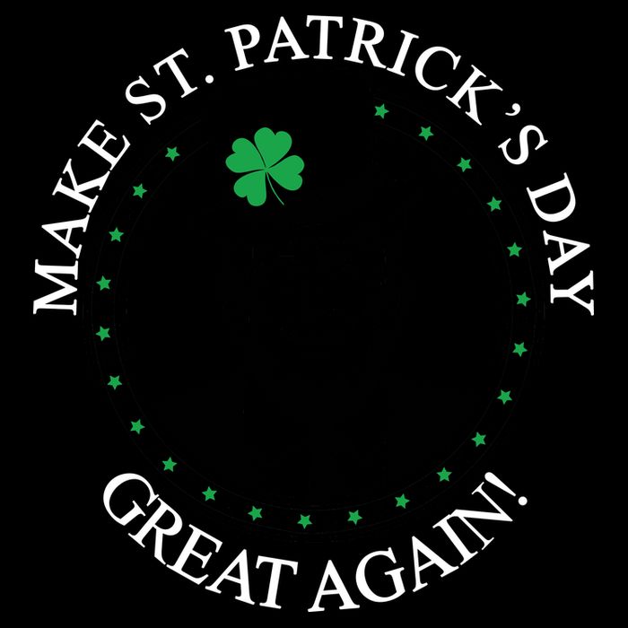 Make St. Patrick's Day Great Again Donald Trump Backpack