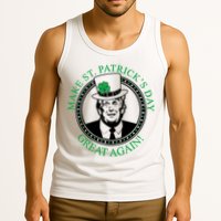 Make St. Patrick's Day Great Again Donald Trump Tank Top