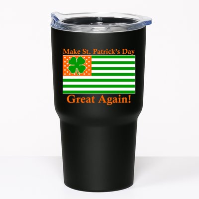 Make St. Patrick's Day Great Again! Irish America USA Clover Flag Tumbler