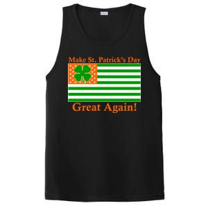 Make St. Patrick's Day Great Again! Irish America USA Clover Flag PosiCharge Competitor Tank