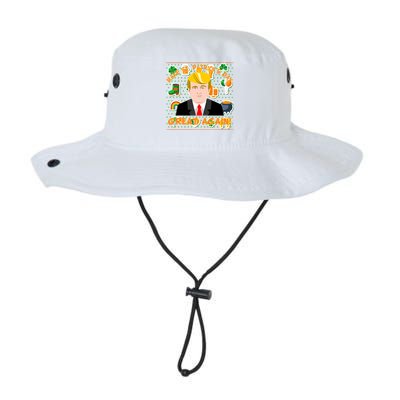 Make St. Patrick's Day Great Again President Donald Trump Legacy Cool Fit Booney Bucket Hat