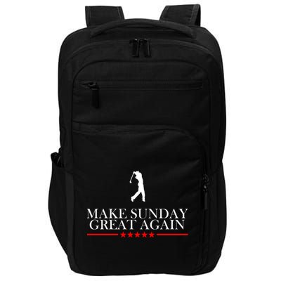 Make Sunday Great Again Golfing Impact Tech Backpack