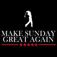 Make Sunday Great Again Golfing Impact Tech Backpack