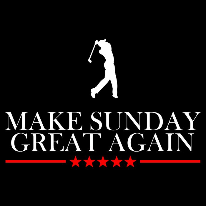 Make Sunday Great Again Golfing Impact Tech Backpack
