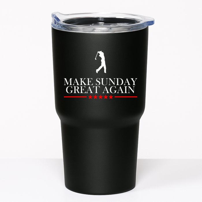 Make Sunday Great Again Golfing Tumbler