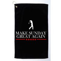 Make Sunday Great Again Golfing Golf Towel
