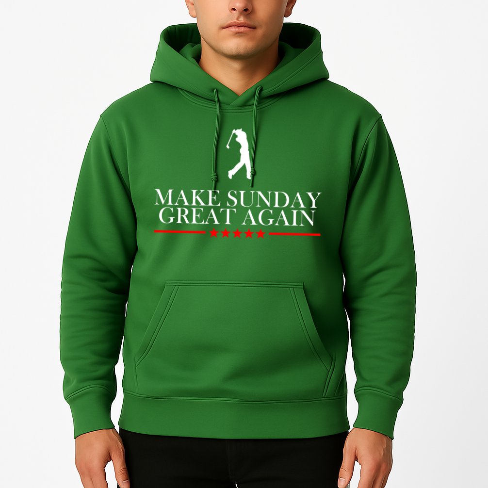 Make Sunday Great Again Golfing Hoodie