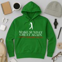 Make Sunday Great Again Golfing Hoodie
