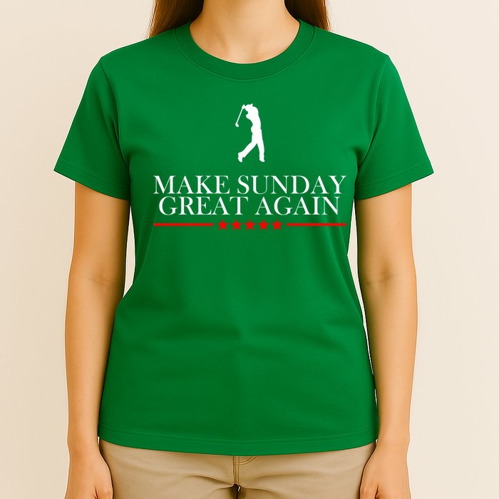 Make Sunday Great Again Golfing T-Shirt
