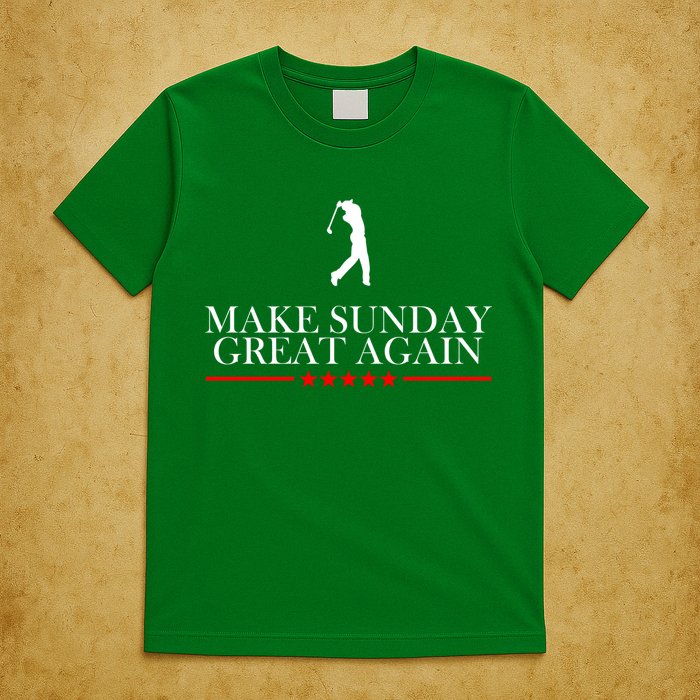 Make Sunday Great Again Golfing T-Shirt