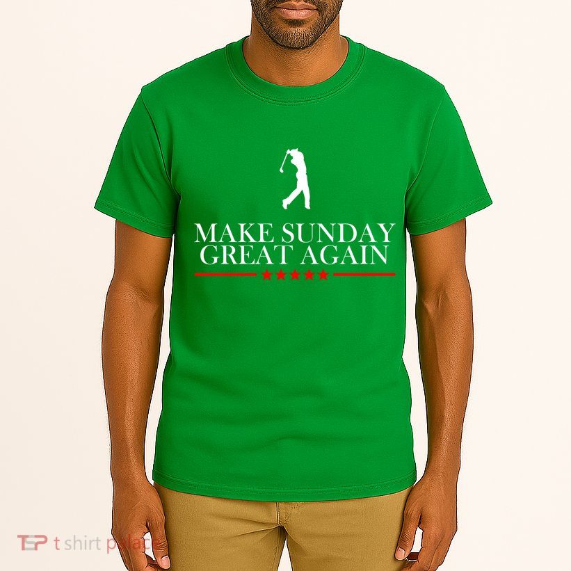Make Sunday Great Again Golfing Tall T-Shirt