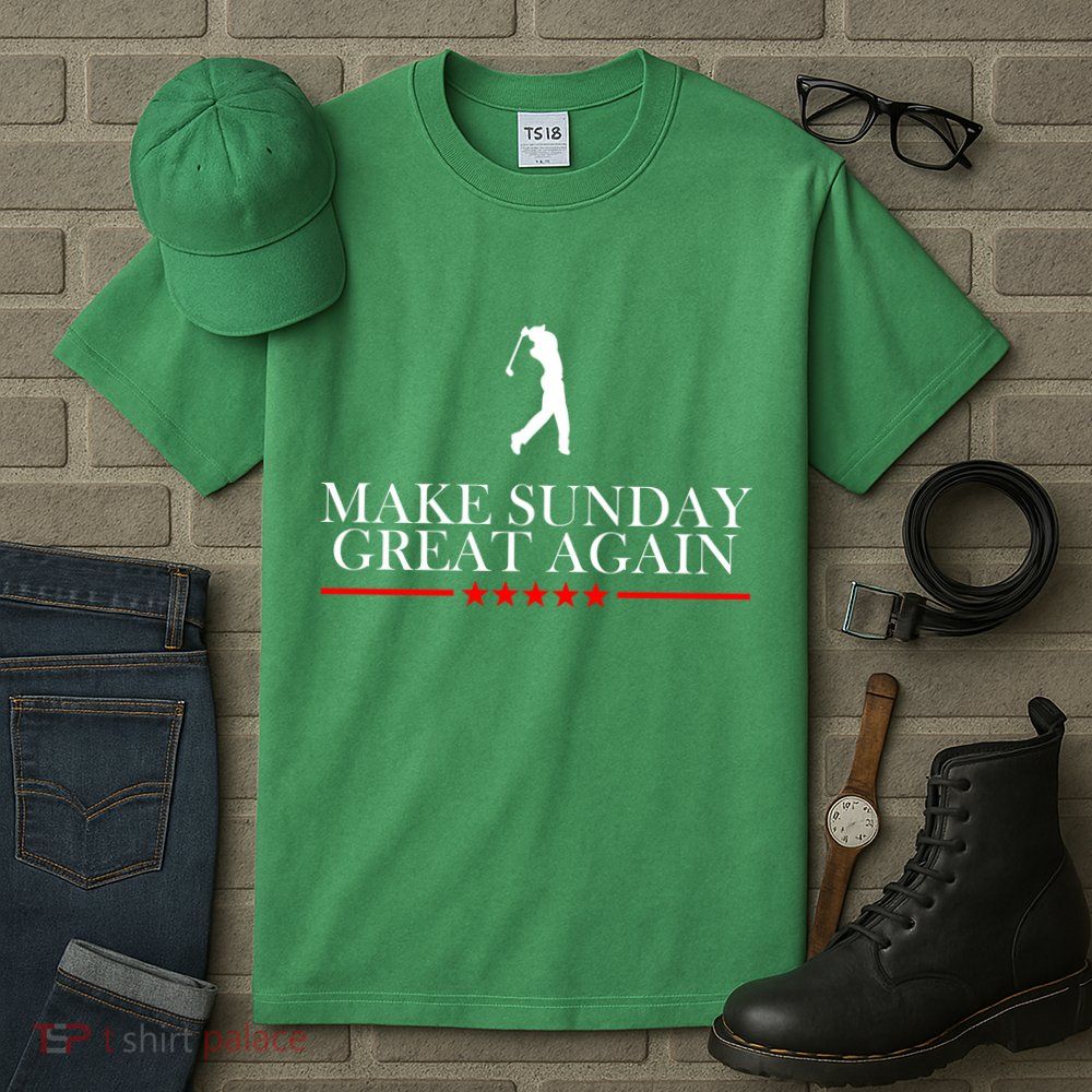Make Sunday Great Again Golfing Tall T-Shirt