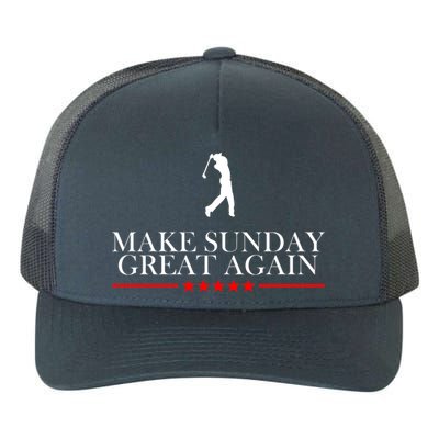 Make Sunday Great Again Golfing Yupoong Adult 5-Panel Trucker Hat