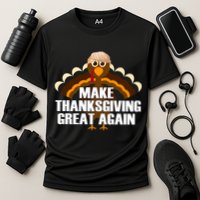 Make Thanksgiving Great Again Cooling Performance Crew T-Shirt