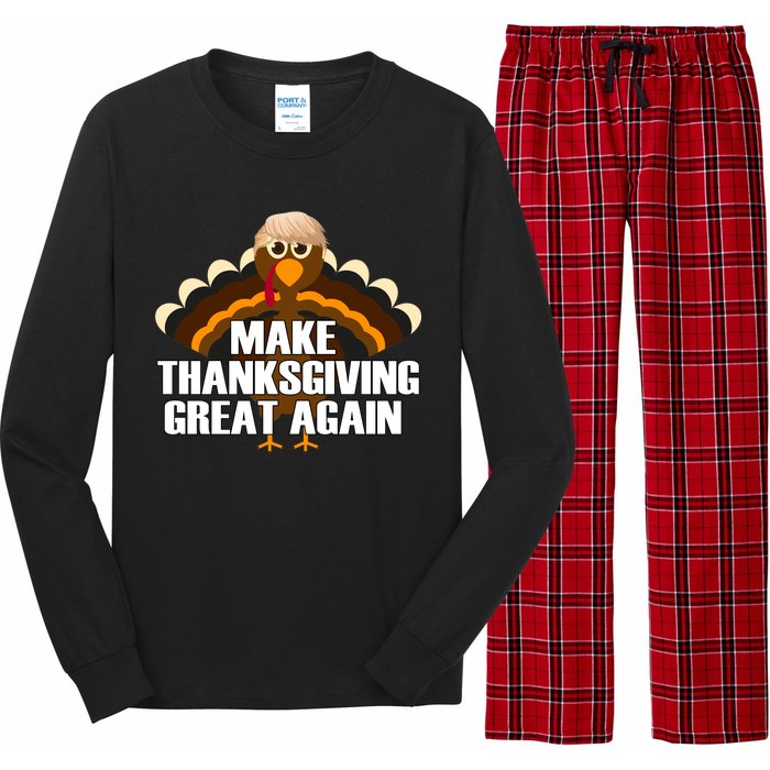 Make Thanksgiving Great Again Long Sleeve Pajama Set