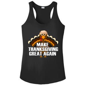 Make Thanksgiving Great Again Ladies PosiCharge Competitor Racerback Tank