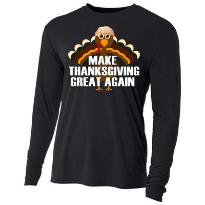 Make Thanksgiving Great Again Cooling Performance Long Sleeve Crew