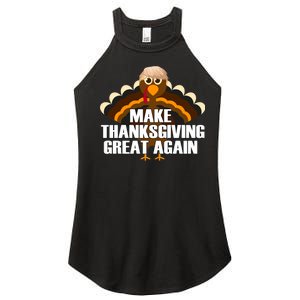 Make Thanksgiving Great Again Women's Perfect Tri Rocker Tank