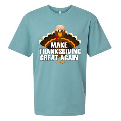 Make Thanksgiving Great Again Sueded Cloud Jersey T-Shirt