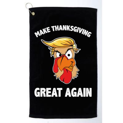 Make Thanksgiving Great Again Donald Trump Golf Towel