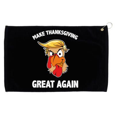 Make Thanksgiving Great Again Donald Trump Grommeted Golf Towel