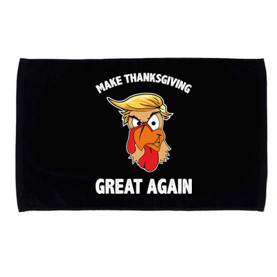 Make Thanksgiving Great Again Donald Trump Microfiber Hand Towel