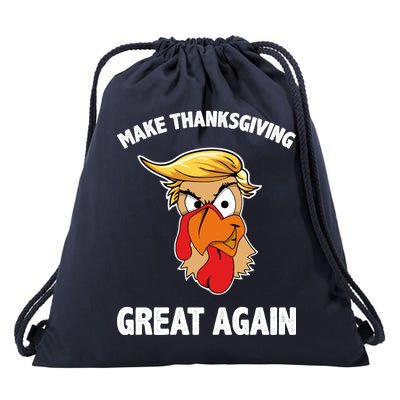 Make Thanksgiving Great Again Donald Trump Drawstring Bag