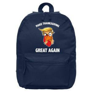 Make Thanksgiving Great Again Donald Trump 16 in Basic Backpack