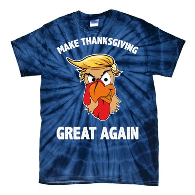 Make Thanksgiving Great Again Donald Trump Tie-Dye T-Shirt