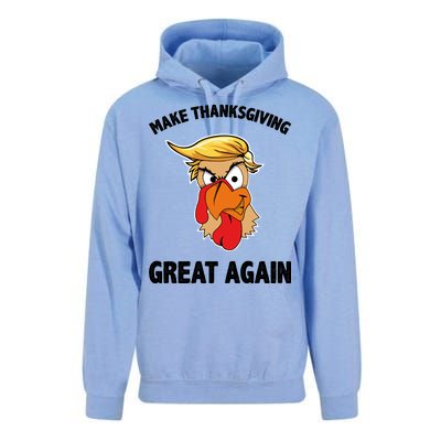 Make Thanksgiving Great Again Donald Trump Unisex Surf Hoodie