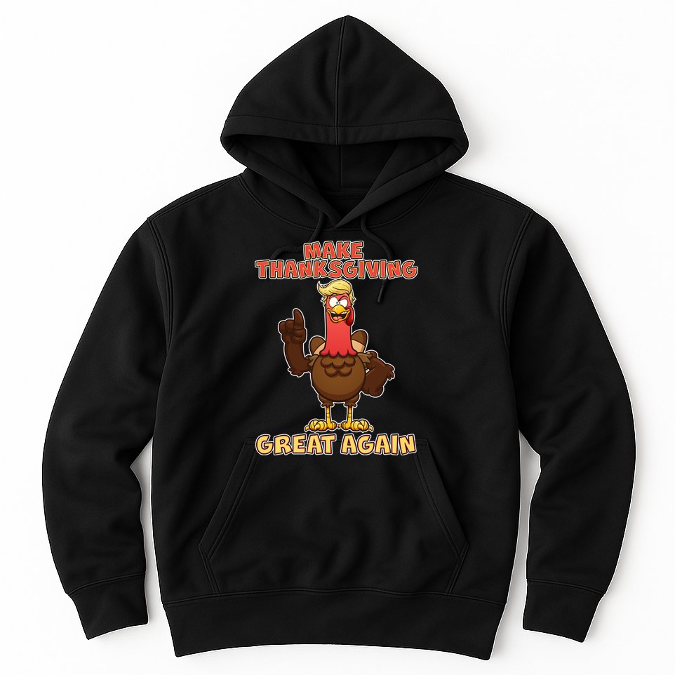 Make Thanksgiving Great Again Trump Turkey Hoodie