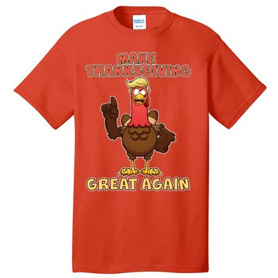 Make Thanksgiving Great Again Trump Turkey Tall T-Shirt