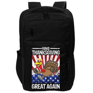 Make Thanksgiving Great Again Turkey Impact Tech Backpack