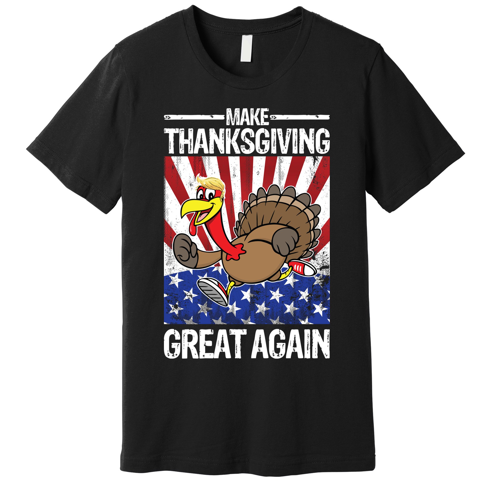 Make Thanksgiving Great Again Turkey Premium T-Shirt