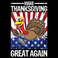 Make Thanksgiving Great Again Turkey Premium T-Shirt