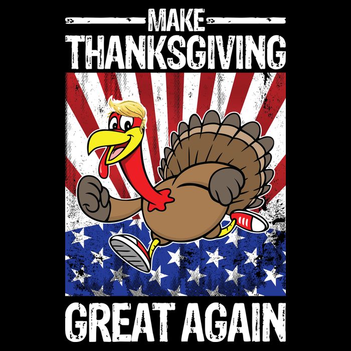 Make Thanksgiving Great Again Turkey Premium T-Shirt