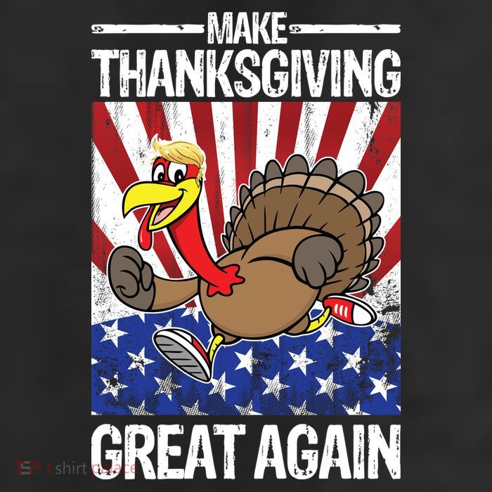 Make Thanksgiving Great Again Turkey Trucker Hat