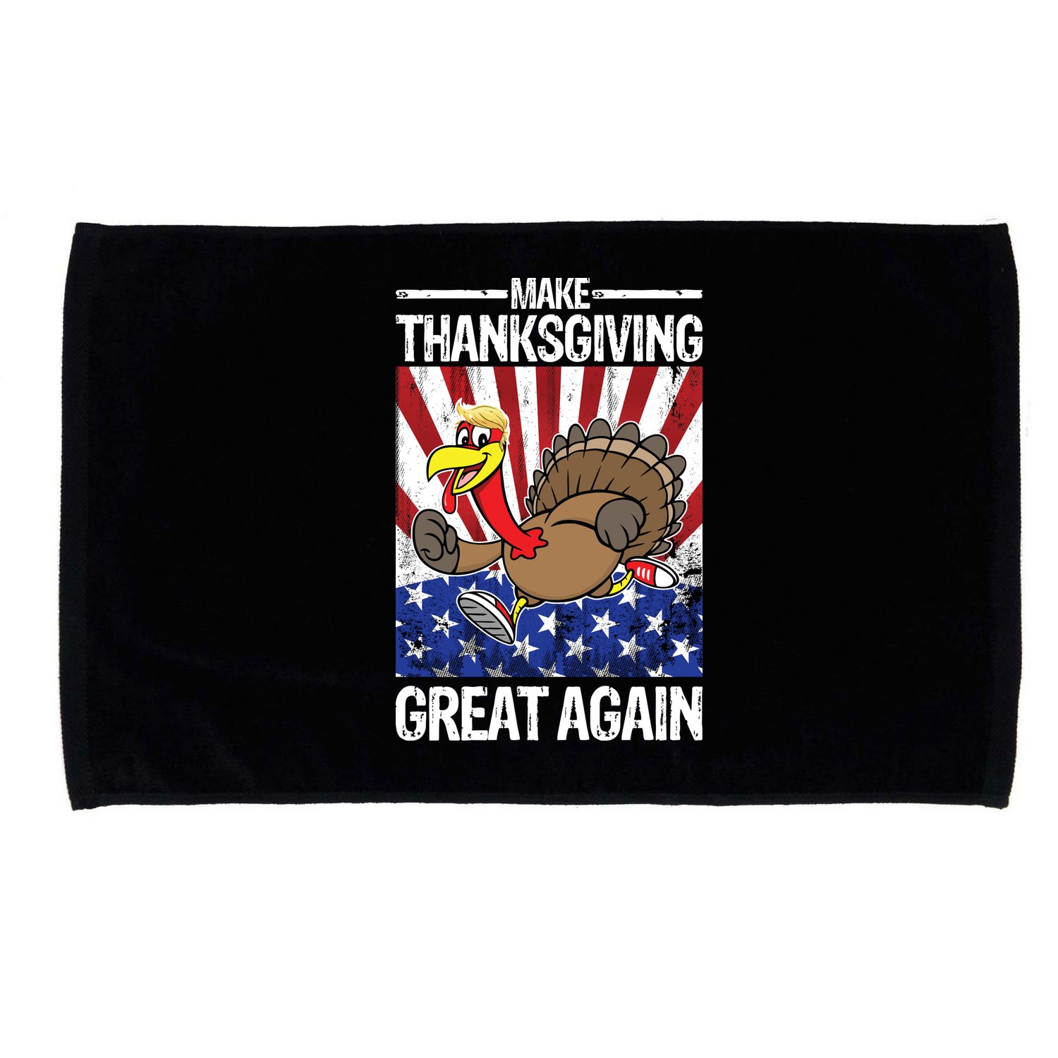 Make Thanksgiving Great Again Turkey Microfiber Hand Towel