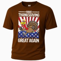 Make Thanksgiving Great Again Turkey Cooling Performance Crew T-Shirt