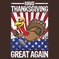 Make Thanksgiving Great Again Turkey Cooling Performance Crew T-Shirt