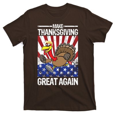 Make Thanksgiving Great Again Turkey T-Shirt