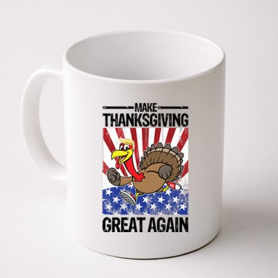 Make Thanksgiving Great Again Turkey Coffee Mug