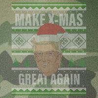 Make X-Mas Great Again Ugly Christmas Legacy Tie Dye Trucker Hat