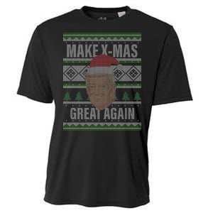 Make X-Mas Great Again Ugly Christmas Cooling Performance Crew T-Shirt