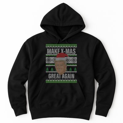 Make X-Mas Great Again Ugly Christmas Hoodie