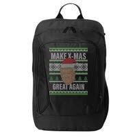 Make X-Mas Great Again Ugly Christmas City Backpack