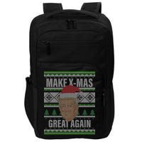 Make X-Mas Great Again Ugly Christmas Impact Tech Backpack