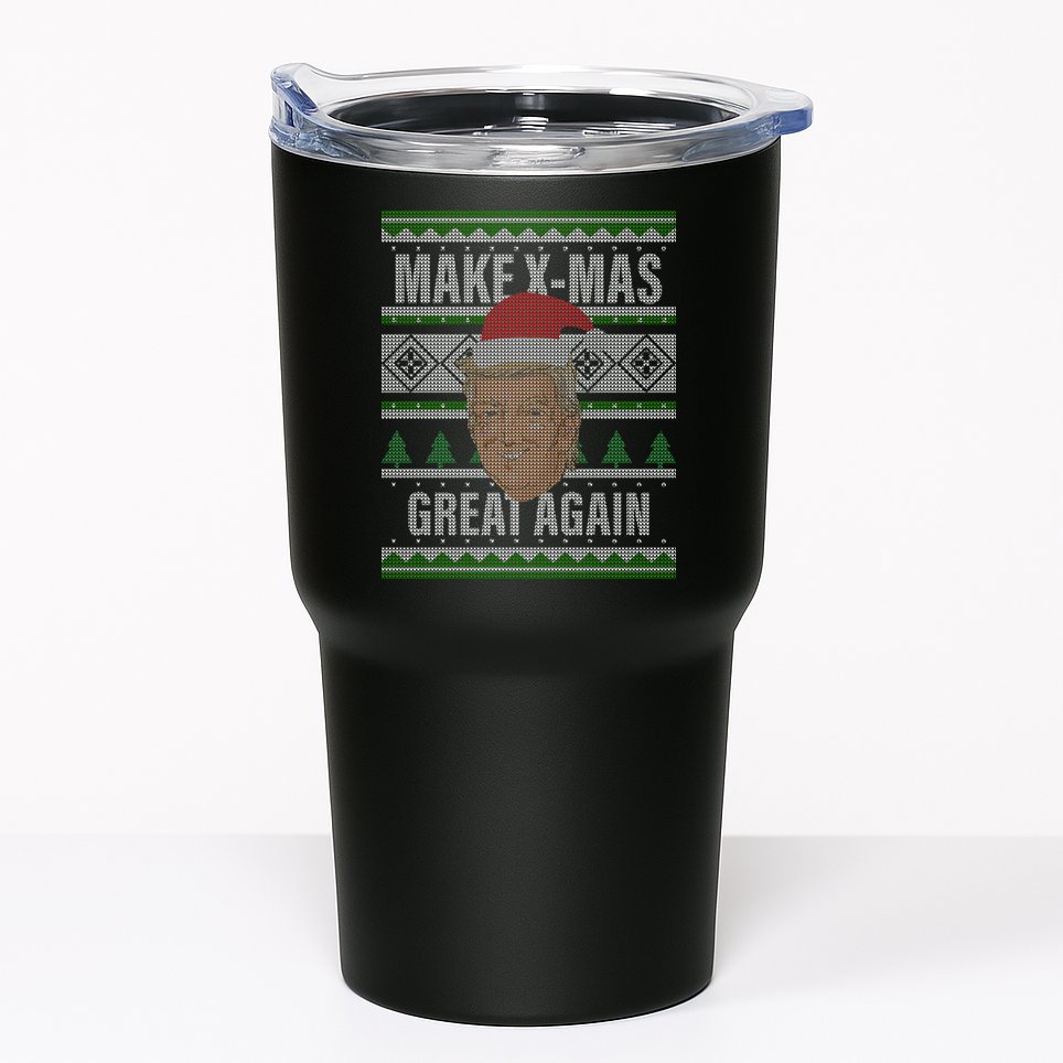 Make X-Mas Great Again Ugly Christmas Tumbler